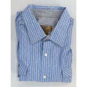 Blue by Pronto Uomo Men's XXL Button-Down Long Sleeve Shirt